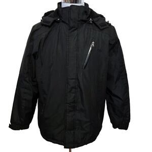 CB Sport Black Puffer Jacket for Men Size L
